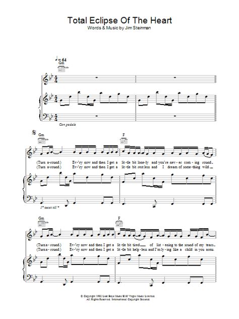 westlife total eclipse of the heart|TOTAL ECLIPSE OF THE HEART Chords .